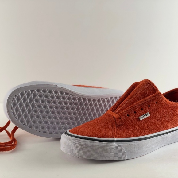 Vans Diamo Ni Hairy Suede Pureed Pump Shoes - Picture 4 of 7